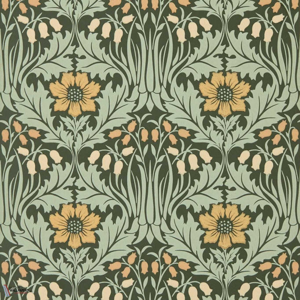 Woodbell & Anemone behang-Morris & Co-Bayleaf/Manilla-Rol-Selected Wallpapers-Interiors