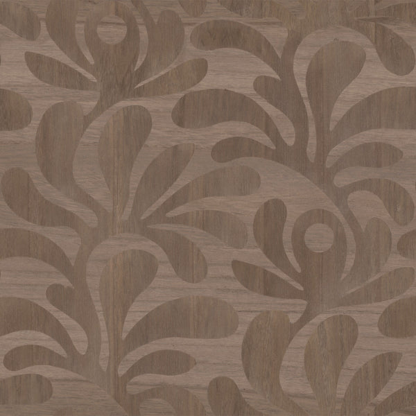 Woodblock Beetle Fern-Moooi-behang-Walnut-Meter (M1)-Selected-Wallpapers-Interiors