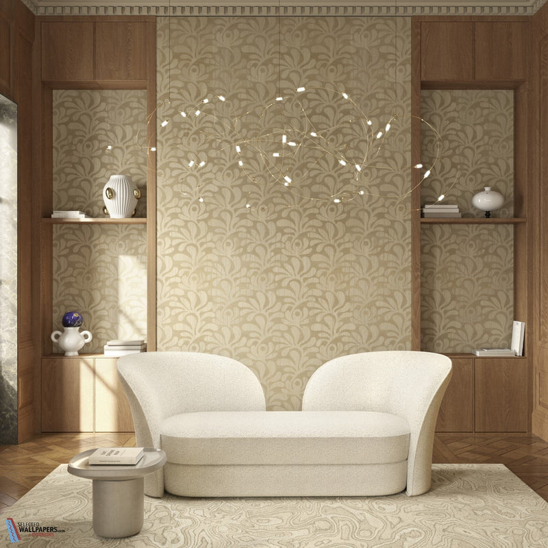 Woodblock Beetle Fern-Moooi-Papel Pintado-Selected-Wallpapers-Interiors