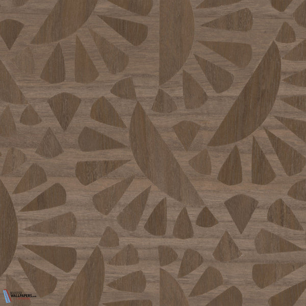 Woodblock Beetle Flora-Moooi-behang-Walnut-Meter (M1)-Selected-Wallpapers-Interiors