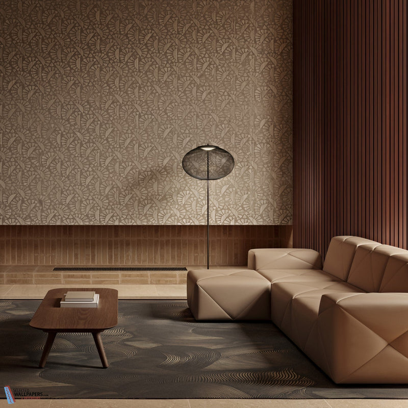 Woodblock Beetle Flora-Moooi-Papel Pintado-Selected-Wallpapers-Interiors