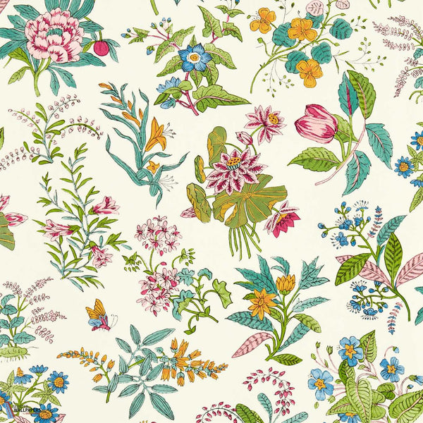 Woodland Floral-Behang-Harlequin-Peridot/Ruby/Pearl-Rol-113057-Selected Wallpapers