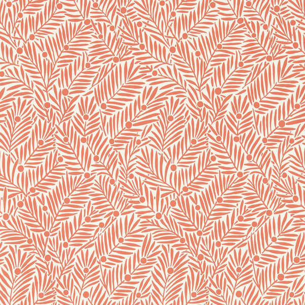 Yew & Aril-wallpaper-Morris & Co-Watermelon-Roll-Selected-Wallpapers-Interiors