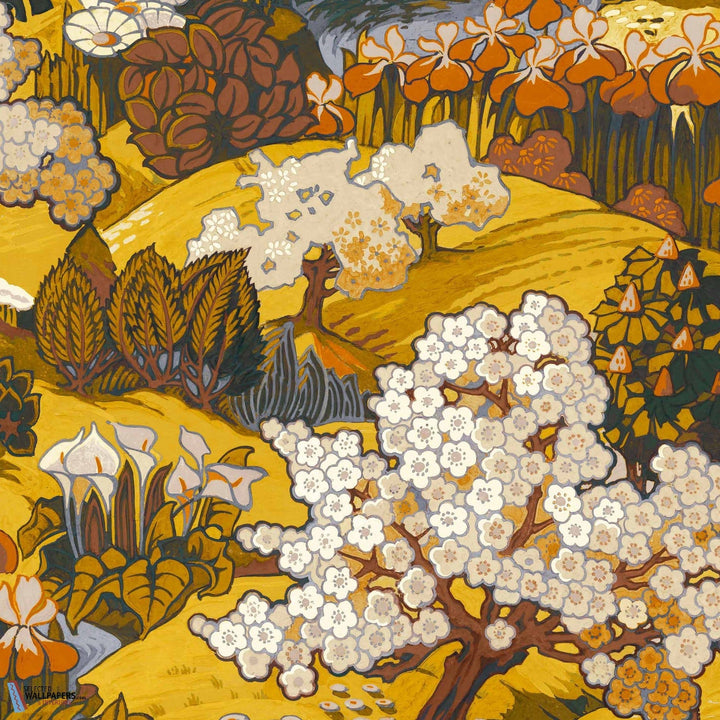 Yu Garden-Coordonne-behang-tapete-wallpaper-Amber-Non Woven-Selected-Wallpapers-Interiors