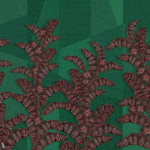 Yucatan wallpaper-Masureel-Viridis-Paneel A-Selected-Wallpapers-Interiors