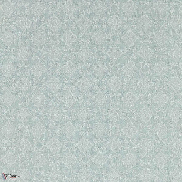 Floral Tracery wallpaper-Zoffany-Wedgwood blue-Roll-Selected Wallpapers-Interiors