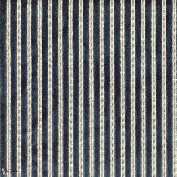 Zebu stof-Casamance-fabric-Marine-Meter (M1)-Selected-Wallpapers-Interiors