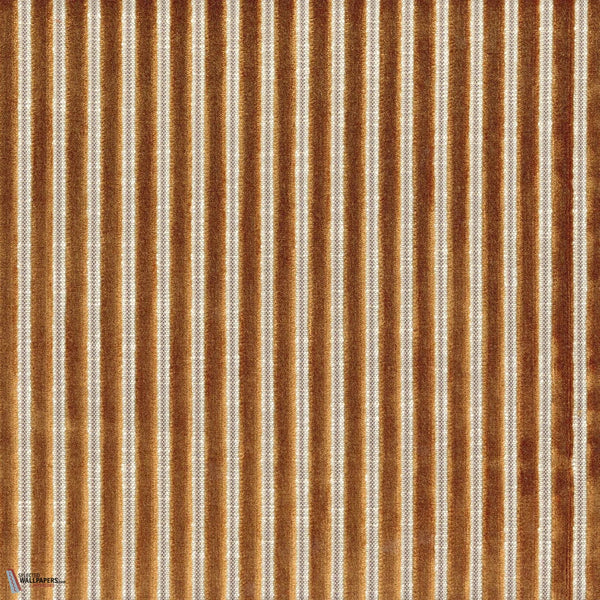 Zebu stof-Casamance-fabric-Camel-Meter (M1)-Selected-Wallpapers-Interiors