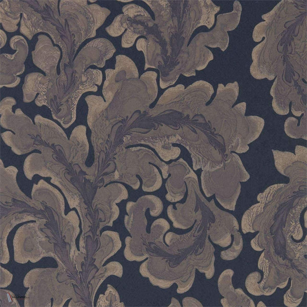 Acantha behang in Ink van Zoffany