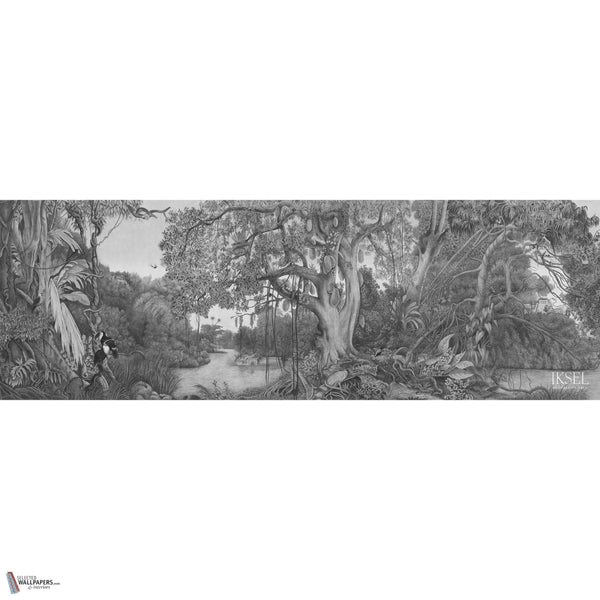 Amazonia wallpaper in Grey Tones by Iksel