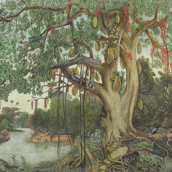 Amazonia wallpaper by Iksel — Multicolor, detail