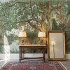 Amazonia wallpaper by Iksel — styled in a classic interior
