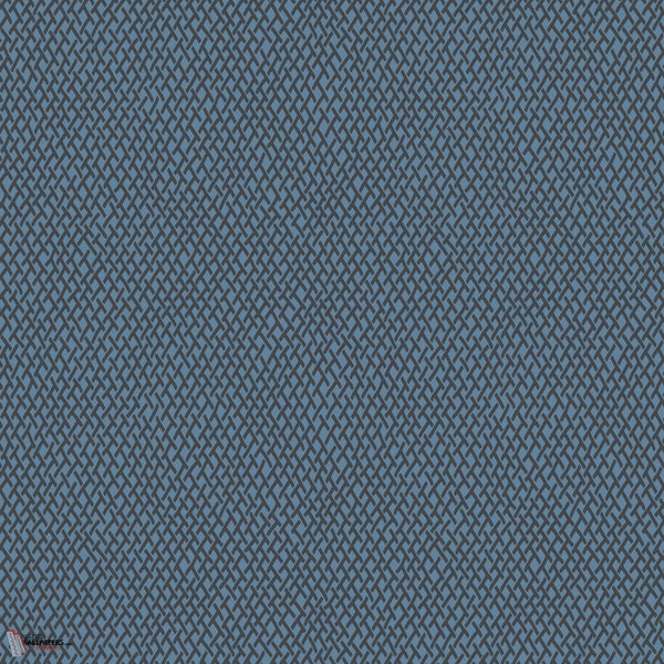 Amime behang in Blue van Farrow & Ball