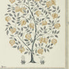 Anaar Tree behang in Charchoal/Gold van Sanderson