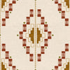 Andes wallpaper in Terracotta by Coordonne