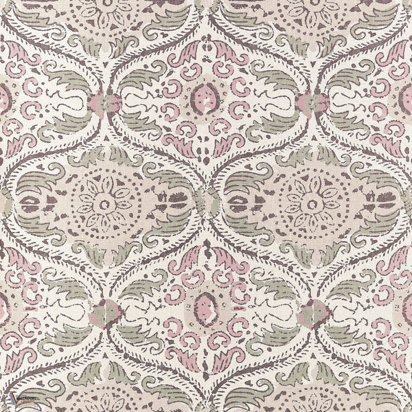 Cecilia behang in Blush van Anna French
