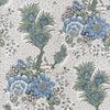 Drexel Hill behang in Blue and Green van Anna French