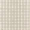 Payton Check behang in Beige van Anna French