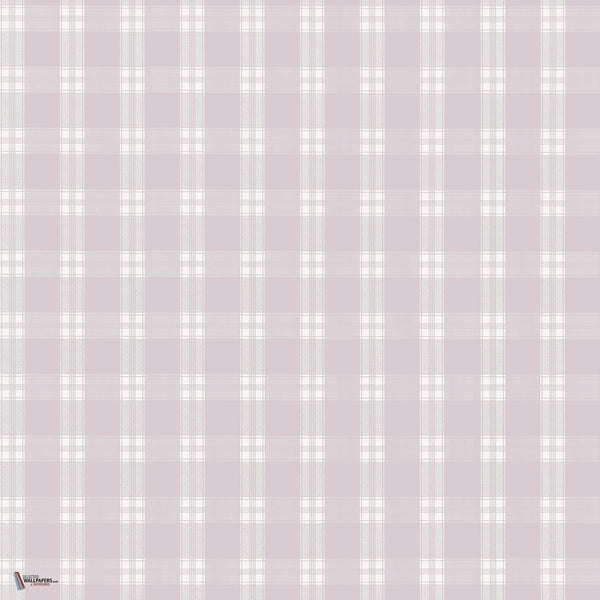 Payton Check behang in Lavender van Anna French