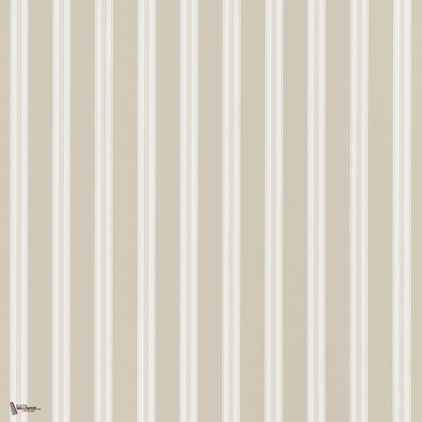 Payton Stripe Tapete in Beige von Anna French