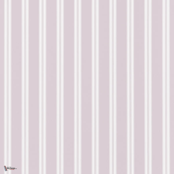 Payton Stripe Tapete in Lavender von Anna French