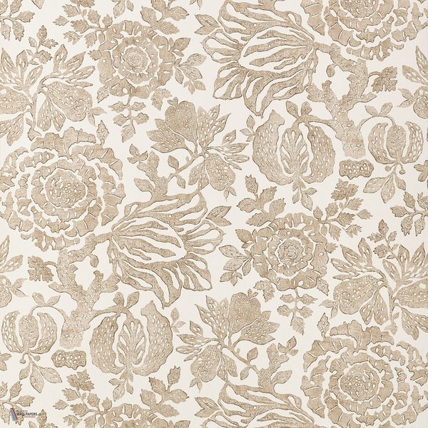 Sigourney Tapete in Beige von Anna French