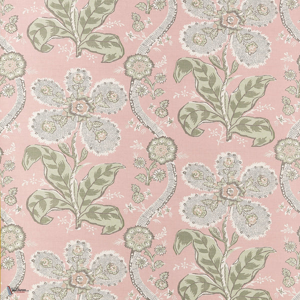 St. Gilles behang in Blush van Anna French