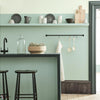 Aquamarine Mid paint Little Greene 284-Selected-Wallpapers-Interiors