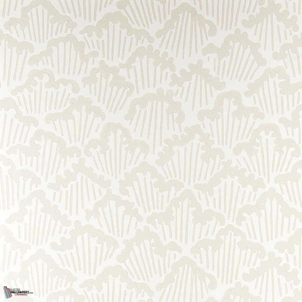 Aranami behang in White Tie van Farrow & Ball