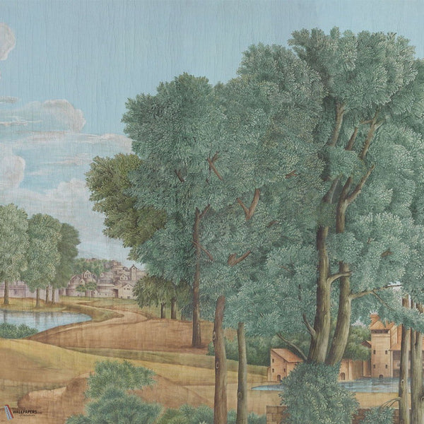 Arcadia behang van Iksel — Multicolor, detail
