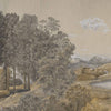 Arcadian Promenade wallpaper by Iksel — Sepia Tones, detail
