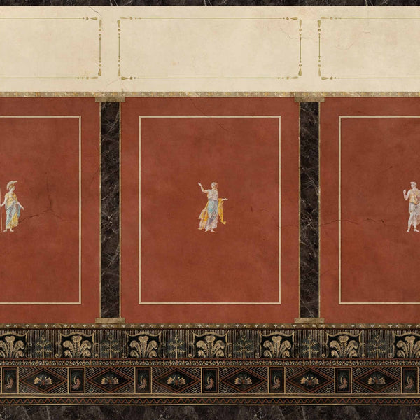 Arianna wallpaper-Coordonne-Clay-Non Woven-Sample-Selected Wallpapers-Interiors