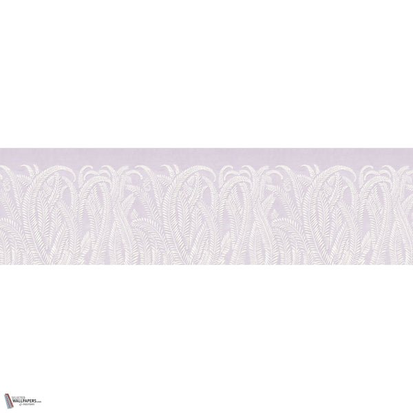 Art Deco Fern wallpaper in Amethyst by Iksel