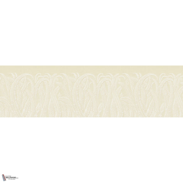 Art Deco Fern wallpaper in Dune by Iksel