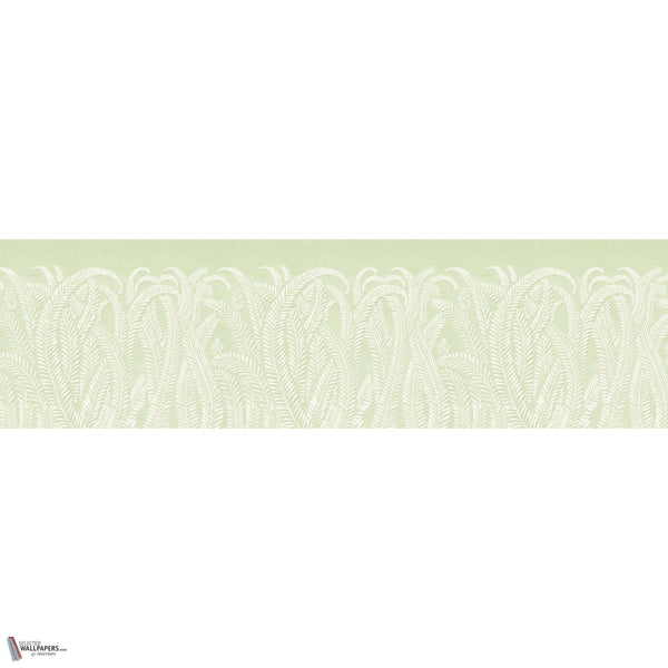 Art Deco Fern wallpaper in Sea Weed by Iksel
