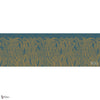 Art Deco Golden Fern wallpaper in Golden Blue by Iksel