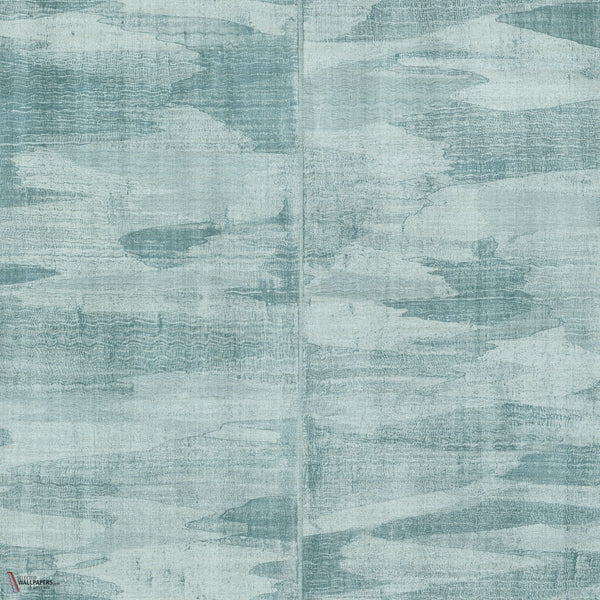 Alluvio behang in Petrol van Arte