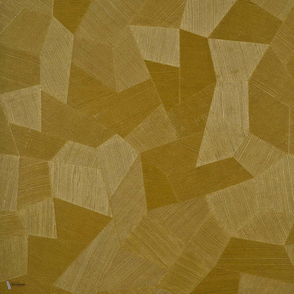 Facet behang in Antique Gold van Arte