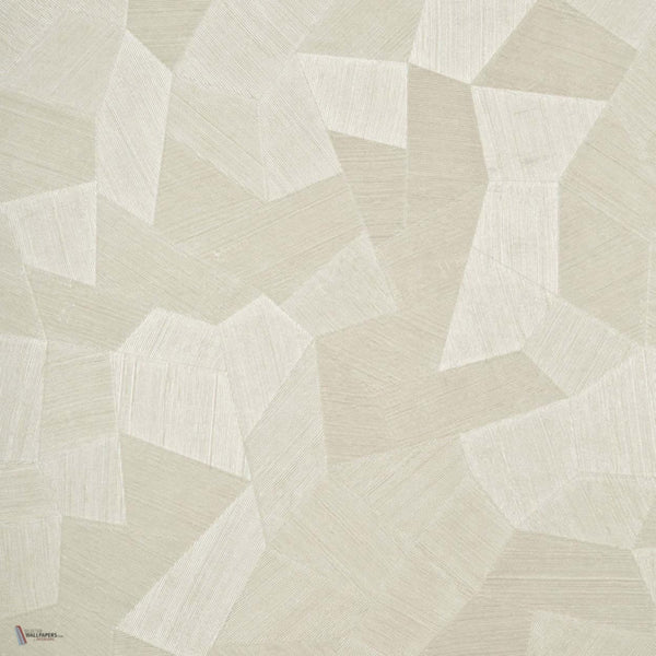 Facet behang in Off White van Arte