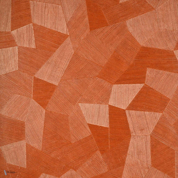 Facet behang in Red Flame van Arte