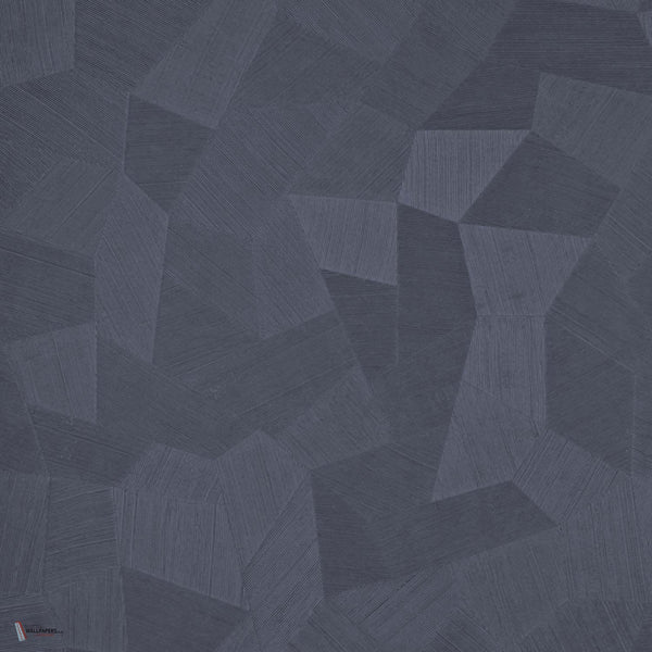Facet behang in Steel Blue van Arte