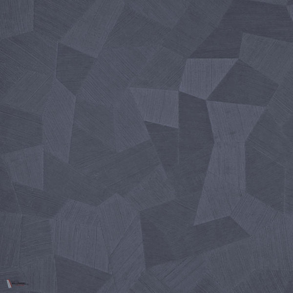 Facet behang in Steel Blue van Arte
