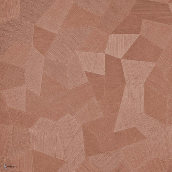 Facet behang in Vintage Blush van Arte