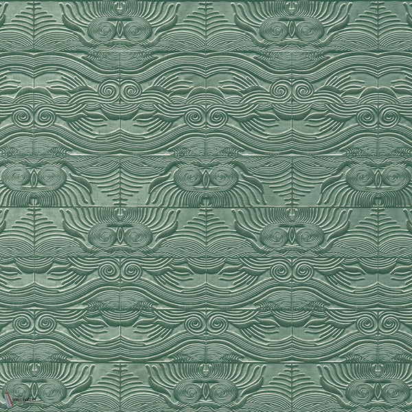 Lumera carta da parati in Emerald di Arte