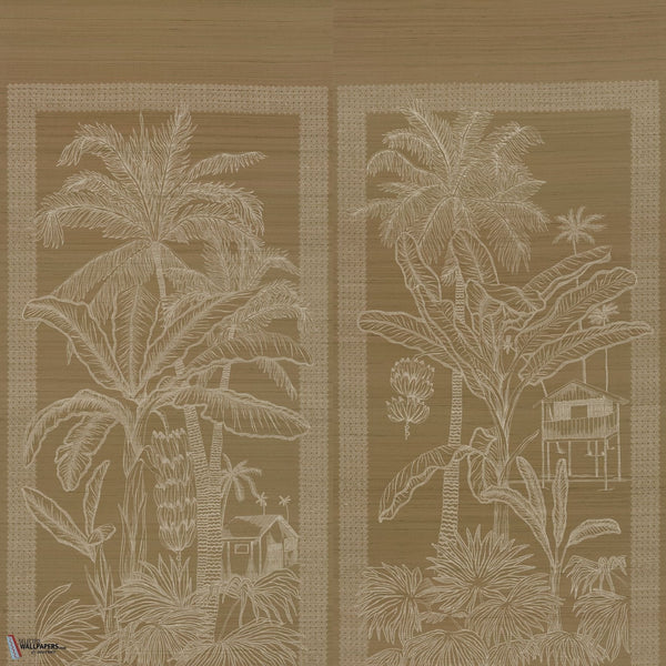 Nilaya papel pintado en Basket Weave de Arte