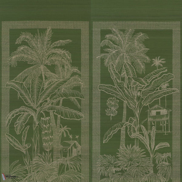 Nilaya behang in Moss van Arte