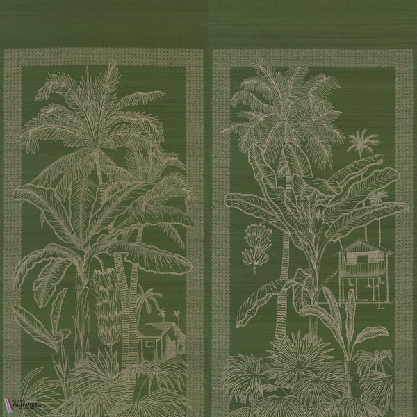 Nilaya papel pintado en Moss de Arte