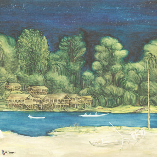 Riva behang in Blue Sunset van Arte