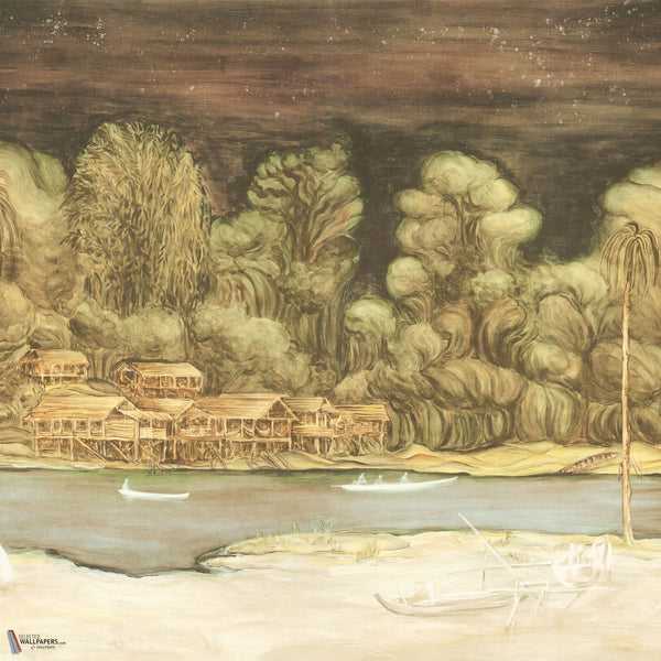 Riva behang in Sepia River van Arte