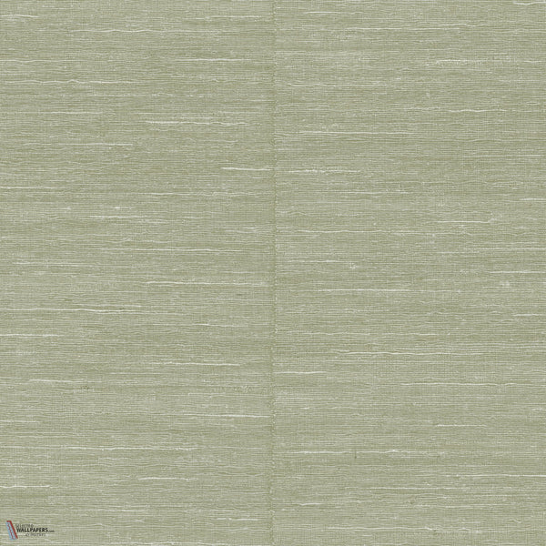 Selvage carta da parati in Bright Sage di Arte